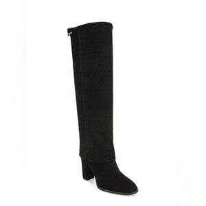 Franco Sarto Black Over the Knee Boots
